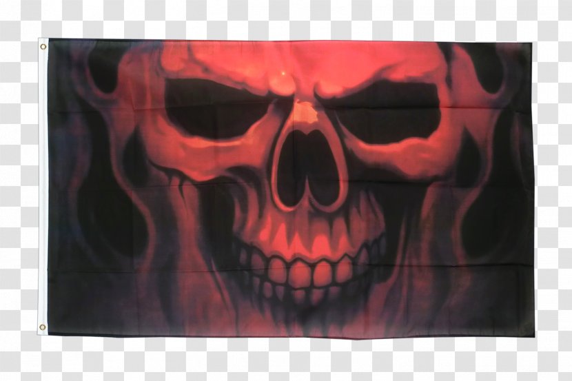 Human Skull Symbolism Flags Of The World Jolly Roger - Flag Transparent PNG