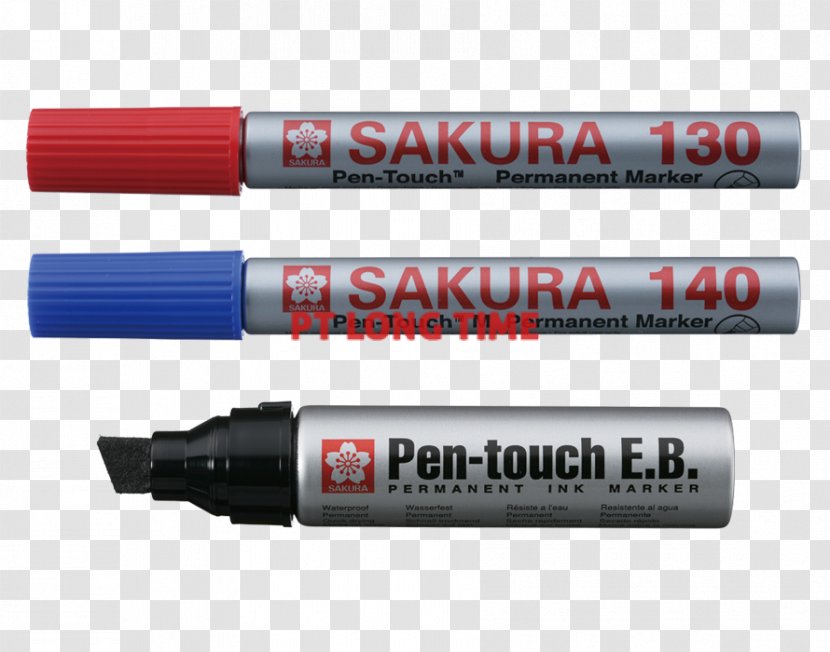 Pens Paper Marker Pen Permanent Sakura Color Products Corporation - Paint Transparent PNG