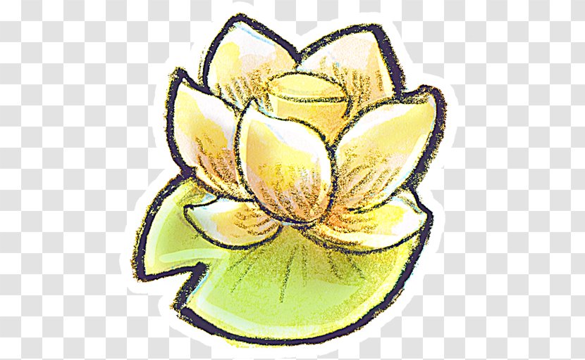 Flower Icon - Hand-painted Lotus Transparent PNG