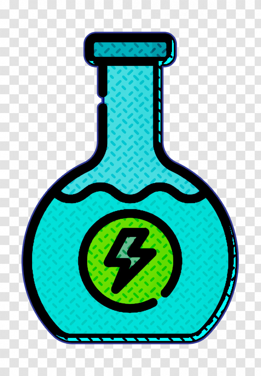 Reneweable Energy Icon Flask Icon Ecology And Environment Icon Transparent PNG