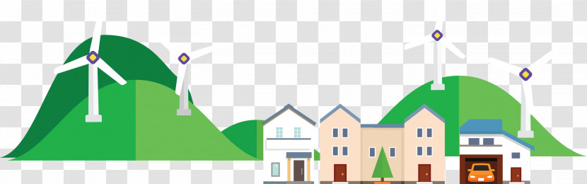 Eco Town Transparent PNG