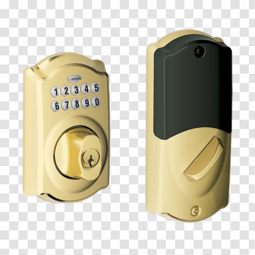 Dead Bolt Schlage Electronic Lock Door - Key Transparent PNG