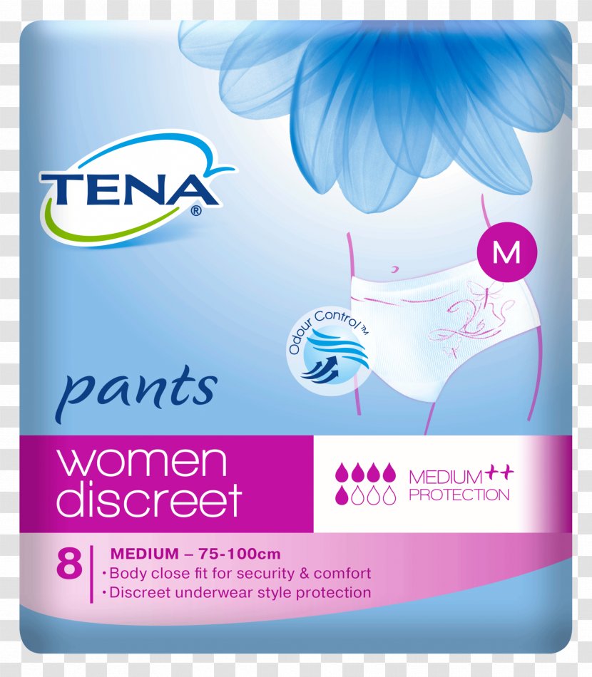 TENA Incontinence Pad Urinary Hygiene Woman - Purple - Weakness Of View Transparent PNG