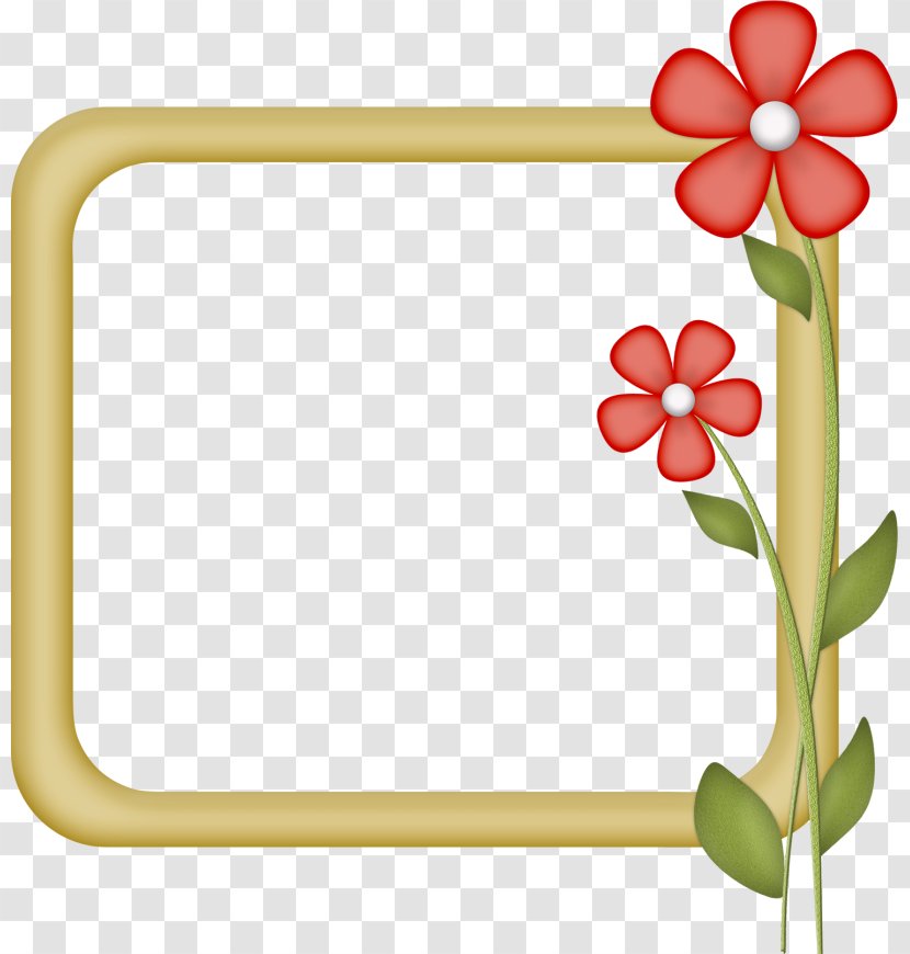 Picture Frames Paper Molding Clip Art - Flower - Tropical Cornice Transparent PNG