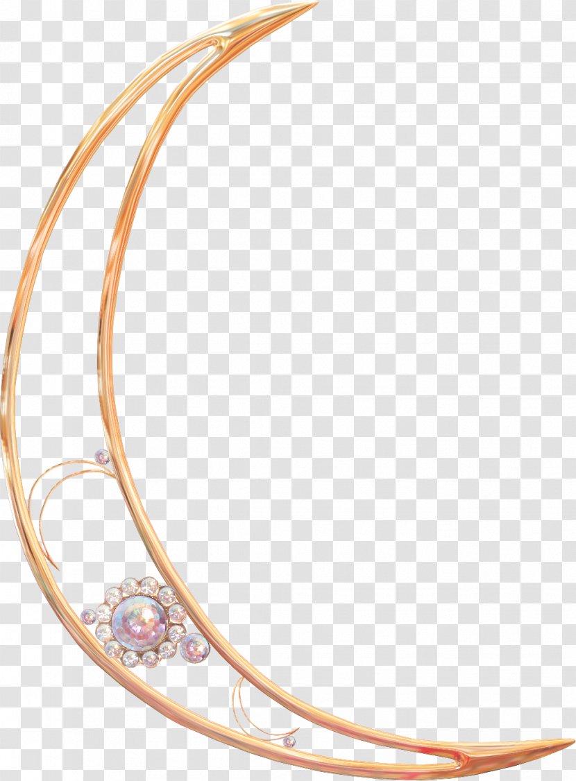 Clip Art - Material - Moon Jewelry Transparent PNG