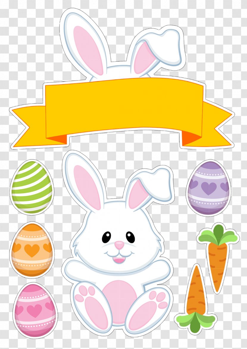 Easter Bunny Rabbit Egg Handicraft - Silhouette Transparent PNG