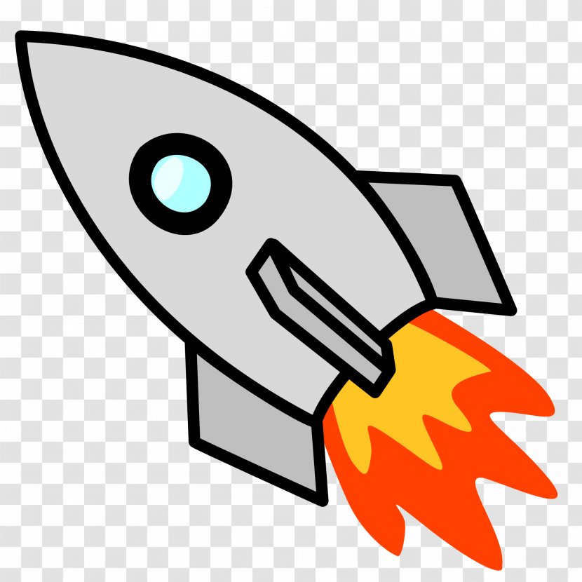 Rocket Spacecraft Clip Art - Website - Vintage Spaceship Cliparts Transparent PNG