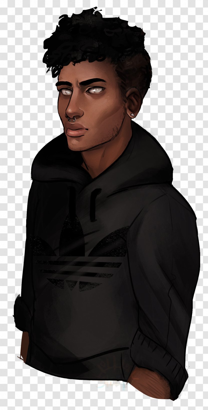 Black M Outerwear Character - Forehead - Dream Of The Endless Transparent PNG