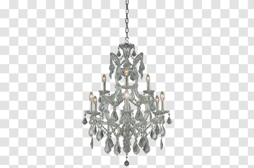 Chandelier Light Fixture Lighting Pendant - Crystal Chandeliers Transparent PNG