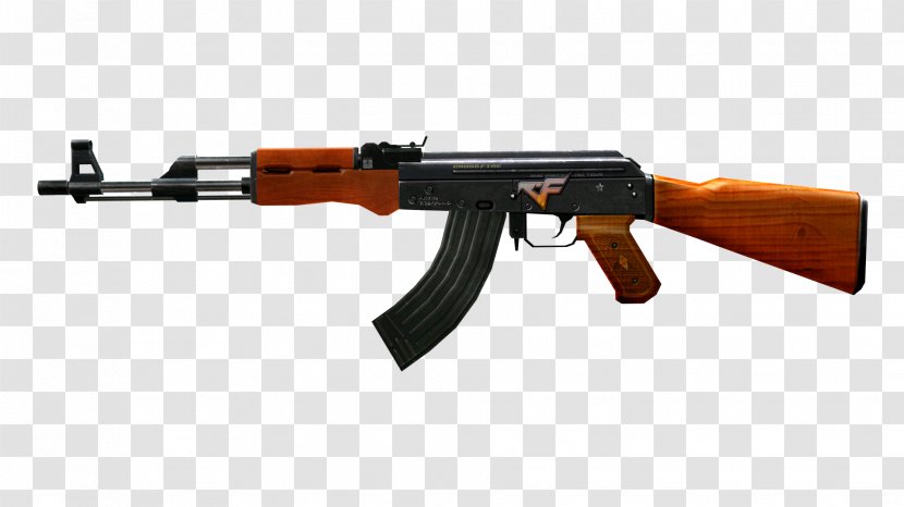AK-47 Firearm Weapon - Silhouette Transparent PNG