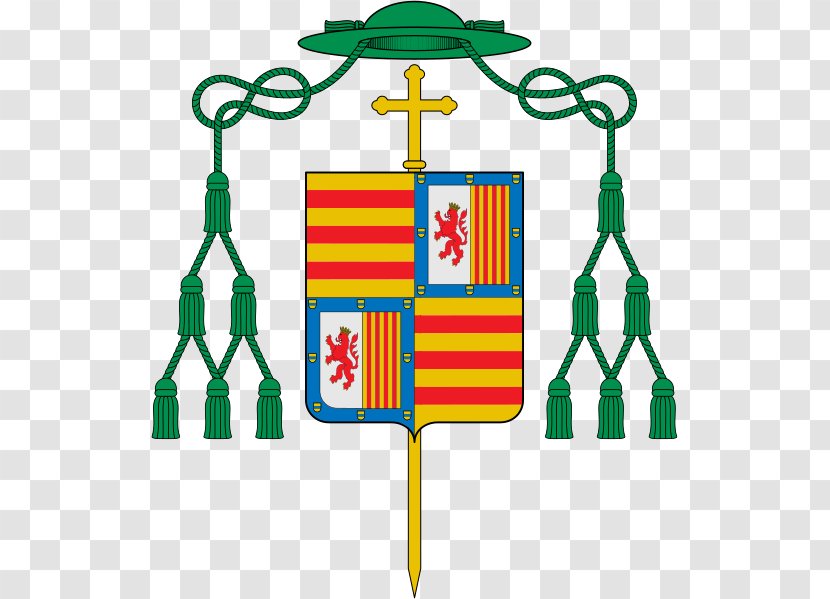 Archbishop Coat Of Arms Diocese Ecclesiastical Heraldry - Area - Ponce De Leon Avenue Transparent PNG