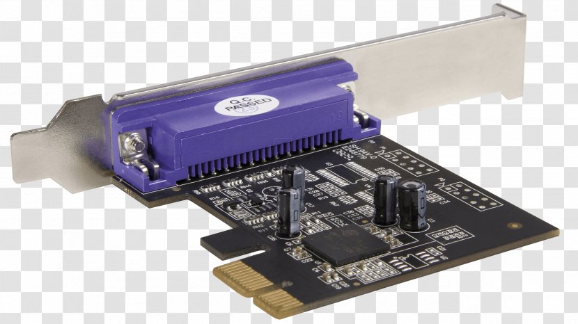 StarTech.com 1 Port PCI Parallel Adapter Card Express IEEE 1284 - Startechcom - Computer Transparent PNG