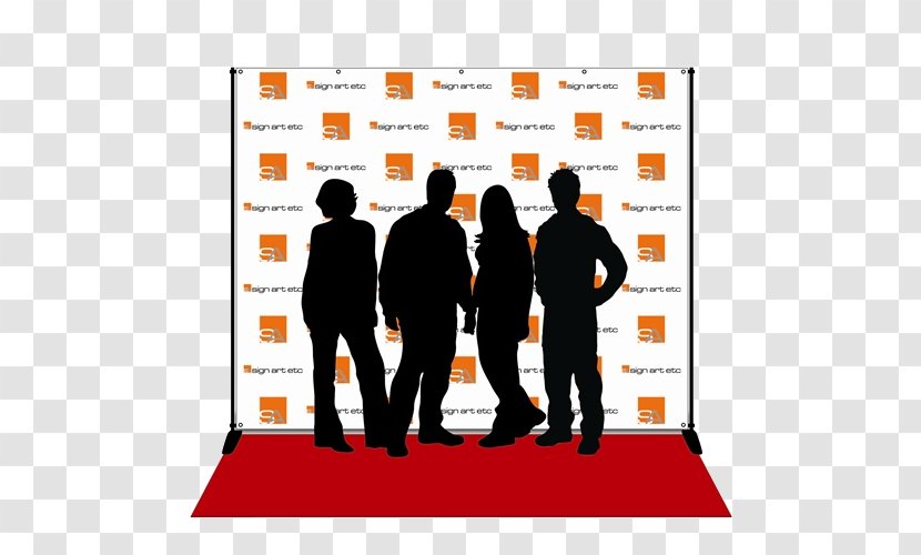 Step And Repeat Banner Printing Textile Trade Show Display - Text - 4x6 Flyer Transparent PNG