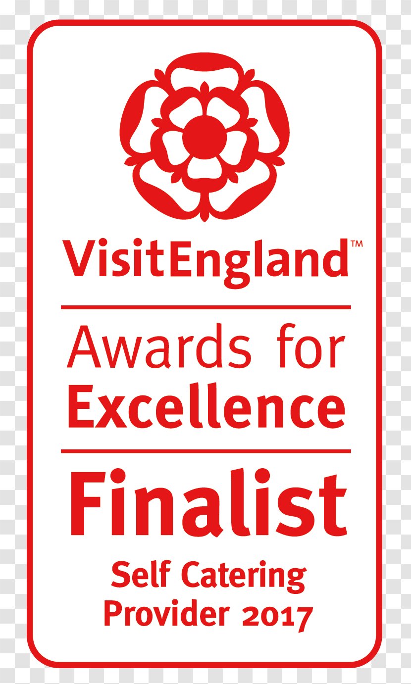 Blakelow Farm Holiday Cottages Self Catering VisitEngland Award Brand - Excellence - Logo Transparent PNG
