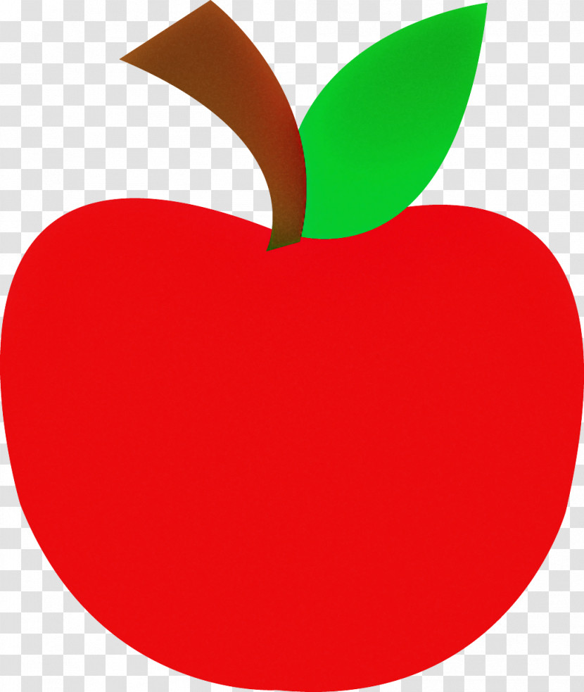 Apple Fruit Red Leaf Plant Transparent PNG