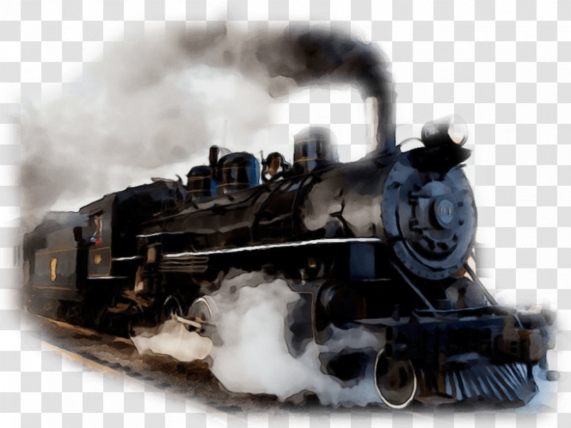Steam Engine Transport Locomotive Vehicle Train Transparent PNG