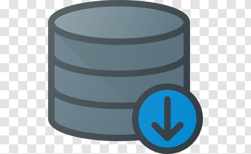 Database Server Iconfinder - Blue Icon Transparent PNG