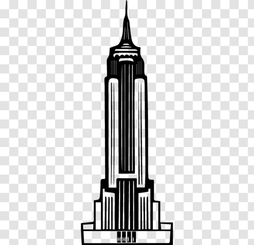 Empire State Building Chrysler Flatiron Citigroup Center Clip Art - Steeple Transparent PNG