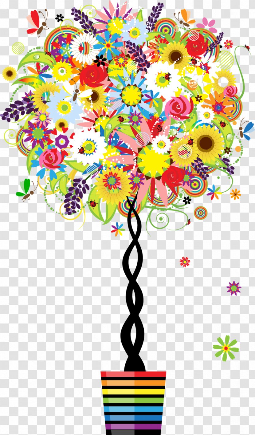 Tree Clip Art - Photography -painted Material Transparent PNG