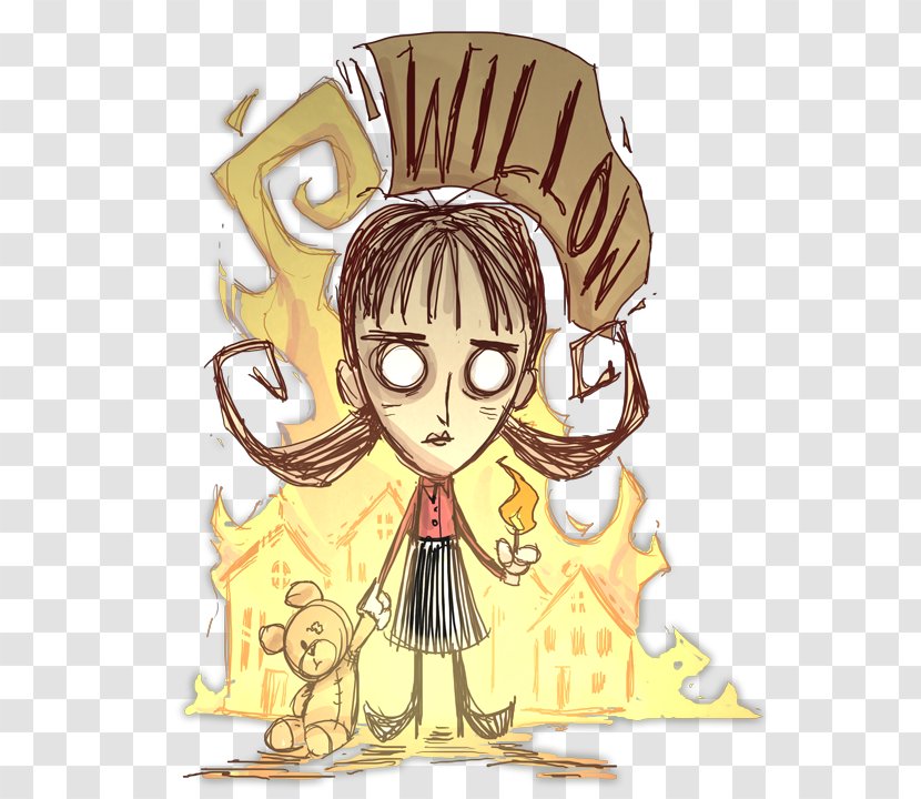 Don't Starve Together Character Video Game Fan Art PlayStation 4 - Cartoon - Tree Transparent PNG