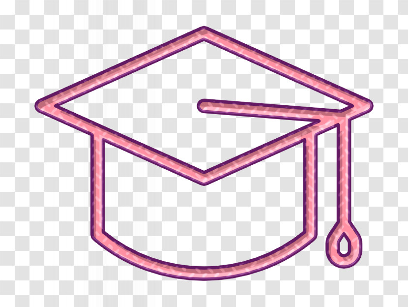 Education Icon Mortarboard Icon University Icon Transparent PNG
