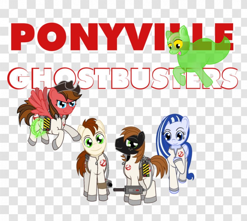 Ghostbusters YouTube Ponyville Logo - Cartoon - Slimer Transparent PNG
