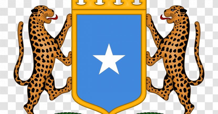 Coat Of Arms Somalia Italian Somaliland Somali Democratic Republic - Big Cats Transparent PNG