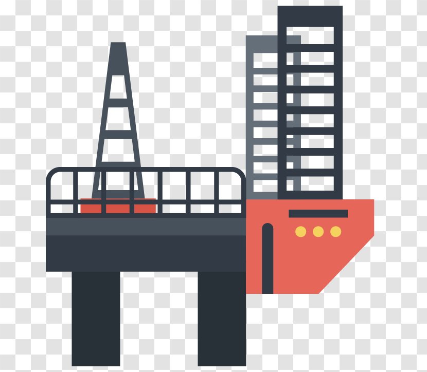 Chevron Corporation Petroleum Industry Oil Field Platform - Diagram - Vector Oilfield Drilling Machine Transparent PNG