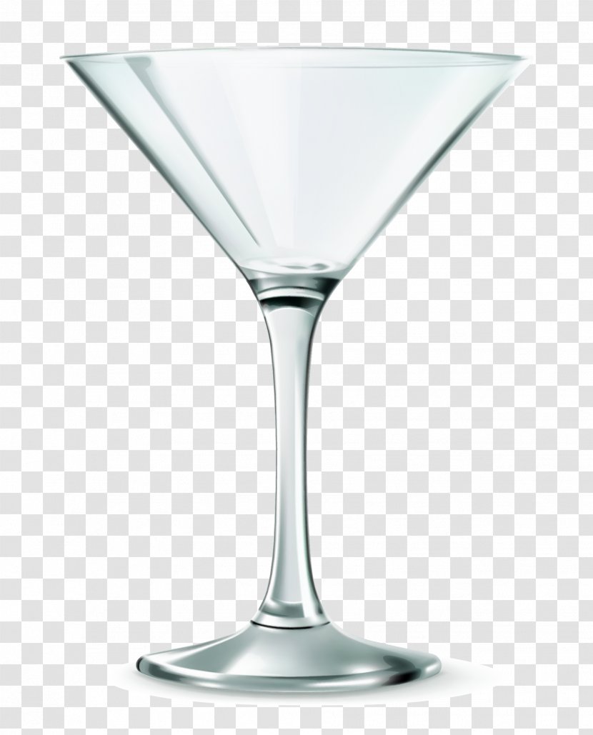 Wine Cocktail Glass - Vector Texture Creative Goblets Transparent PNG