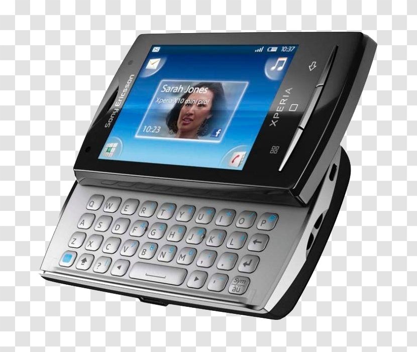 Sony Ericsson Xperia X10 Mini Pro Play - Pda - Smartphone Transparent PNG