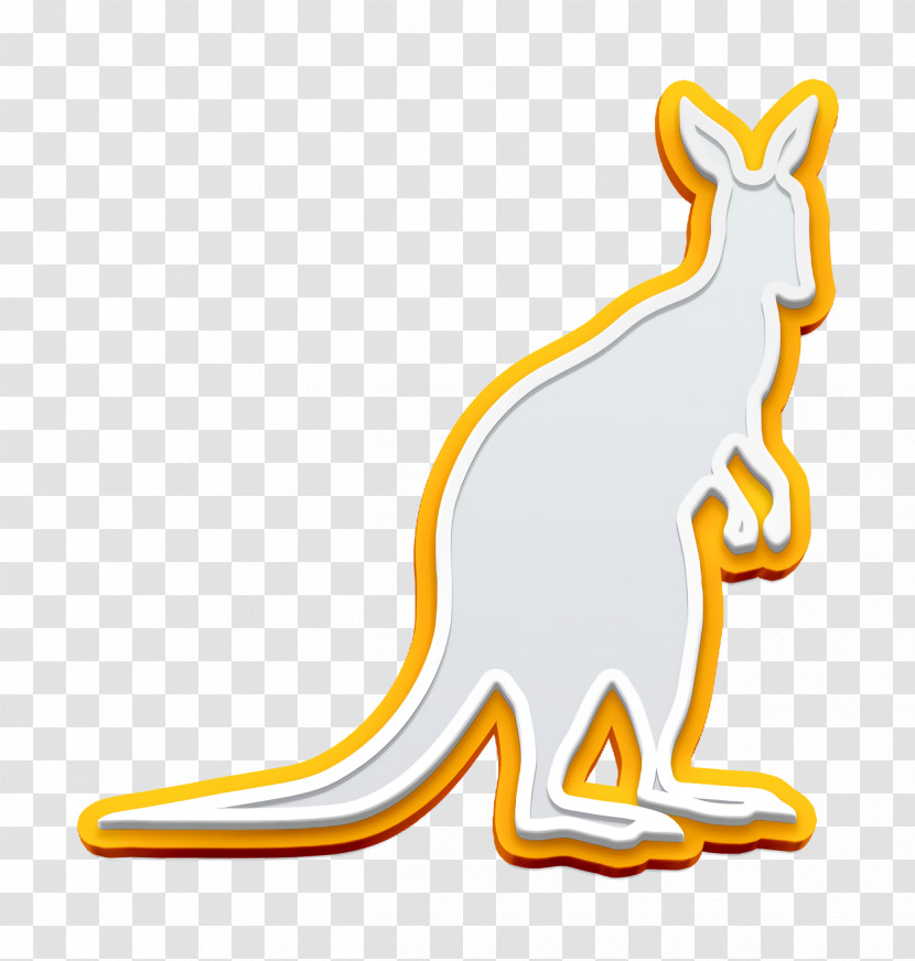Animal Kingdom Icon Kangaroo Shape Icon Kangaroo Icon Transparent PNG