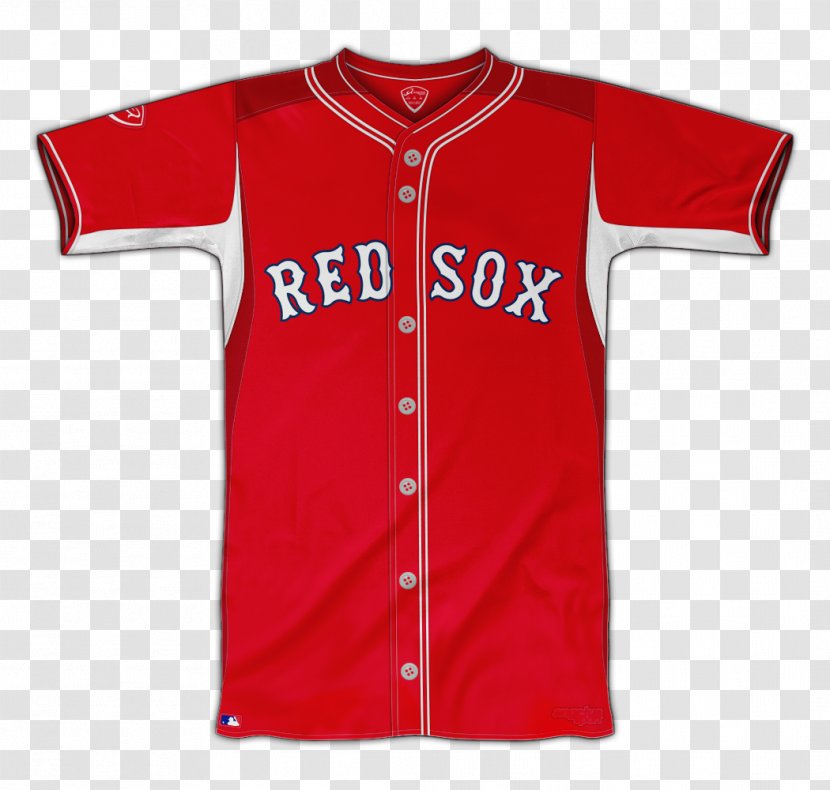 Baseball Uniform T-shirt Sports Fan Jersey - Red Transparent PNG