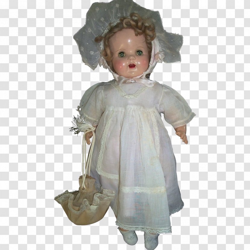 Doll Figurine Dress Vintage Clothing Toddler Transparent PNG