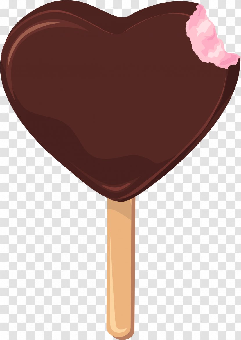 Ice Cream Cones Lollipop Pops - Chocolate Transparent PNG