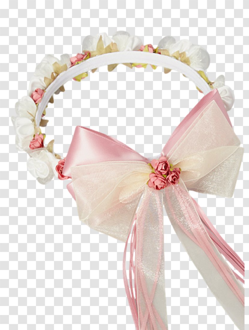 Wreath Ribbon Flower Clothing Accessories Crown - Fashion Accessory - Silk Satin Transparent PNG