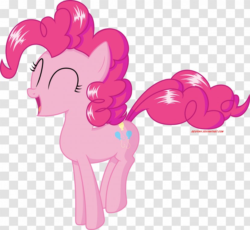Pony Pinkie Pie Fluttershy Rarity Rainbow Dash - Heart - Mane Transparent PNG