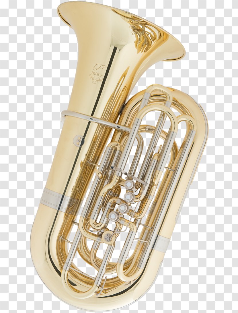 Tuba Euphonium Brass Instruments Types Of Trombone Saxhorn - Musical Instrument Transparent PNG