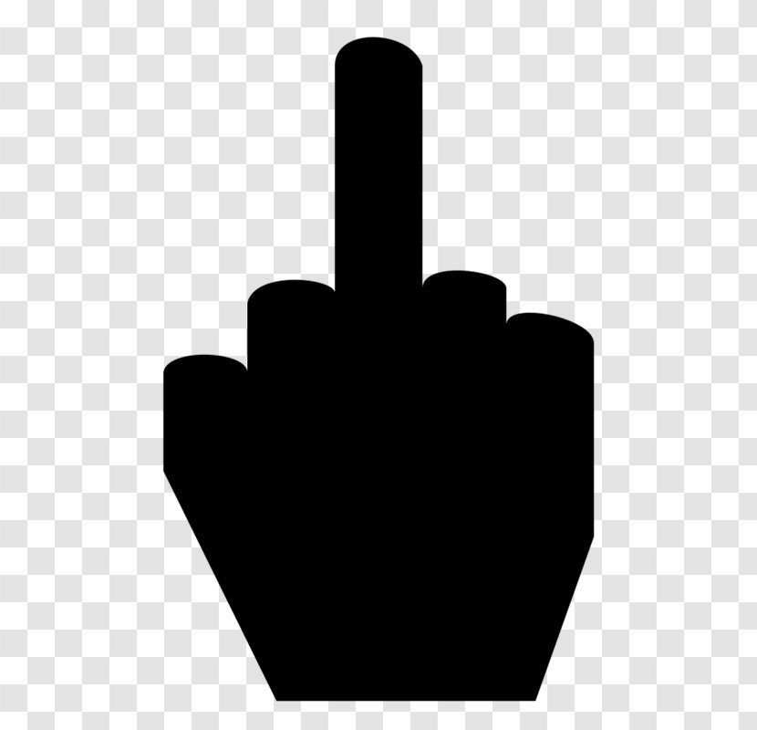 Middle Finger The - Gesture - Hand Transparent PNG