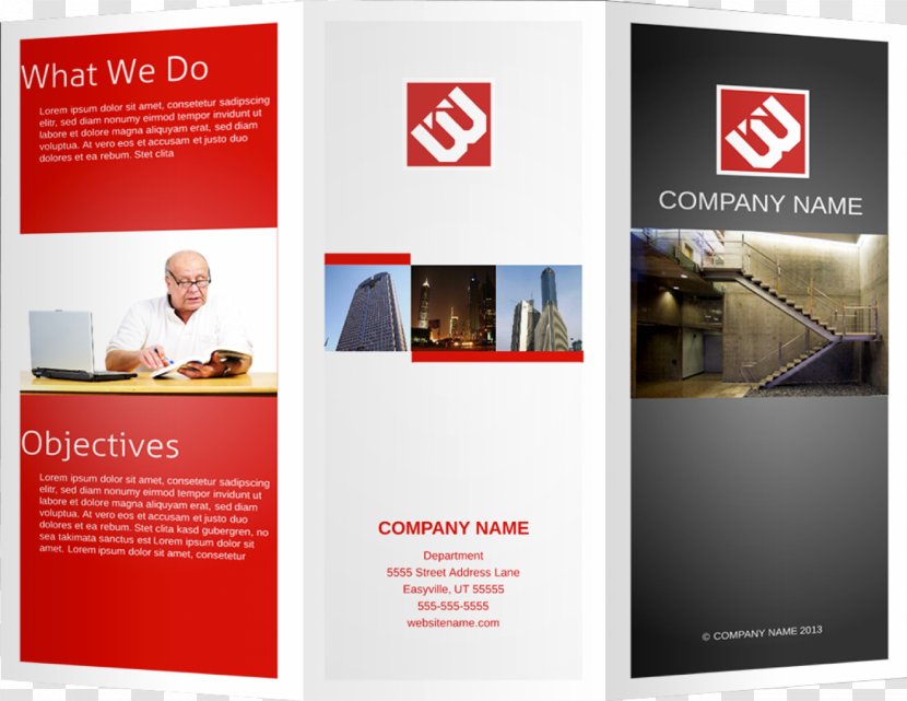 Marketing Brochure Template Pamphlet Transparent PNG