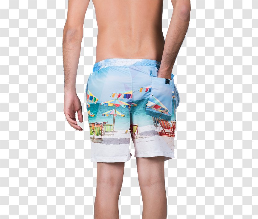 Trunks Underpants Briefs Swimsuit Turquoise - Man Swimming Transparent PNG