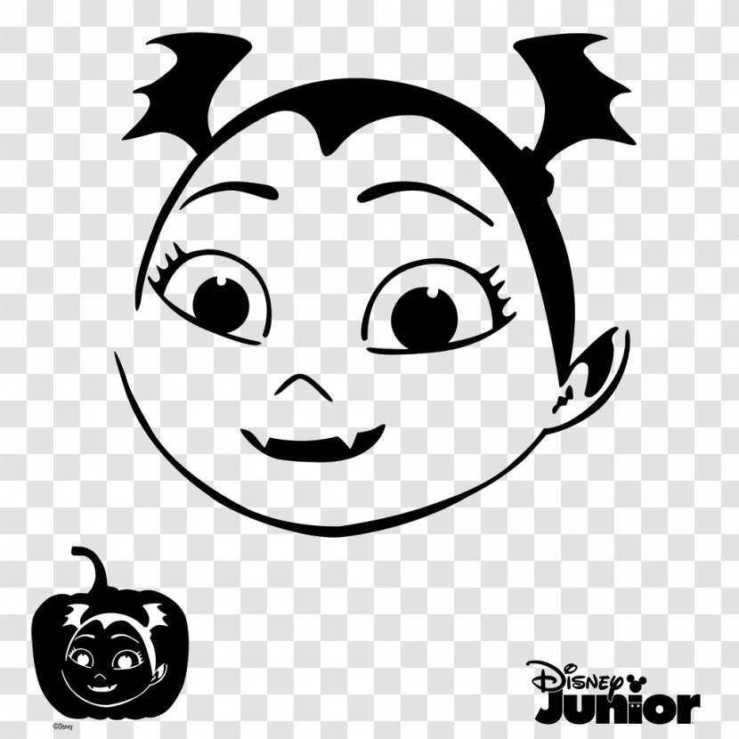 Stencil Jack-o'-lantern Disney Junior The Walt Company Pumpkin - Flower Transparent PNG
