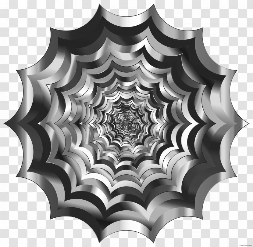 Pattern Symmetry Angle Product Design - Monochrome Photography - Spider Web Background White Transparent PNG