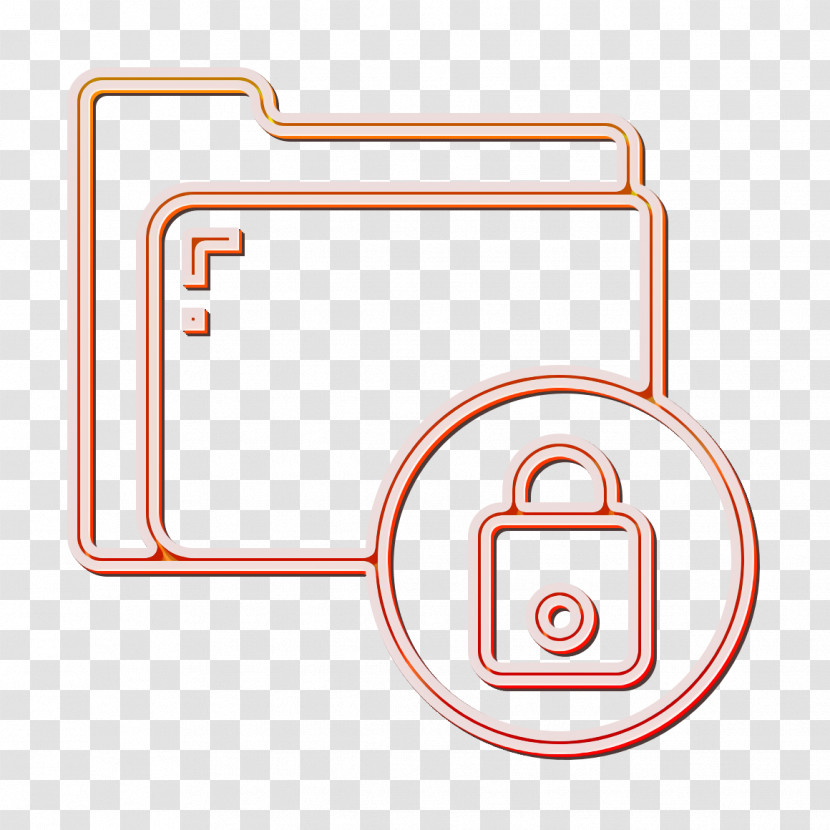 Secure Icon Encrypted Icon Folder And Document Icon Transparent PNG