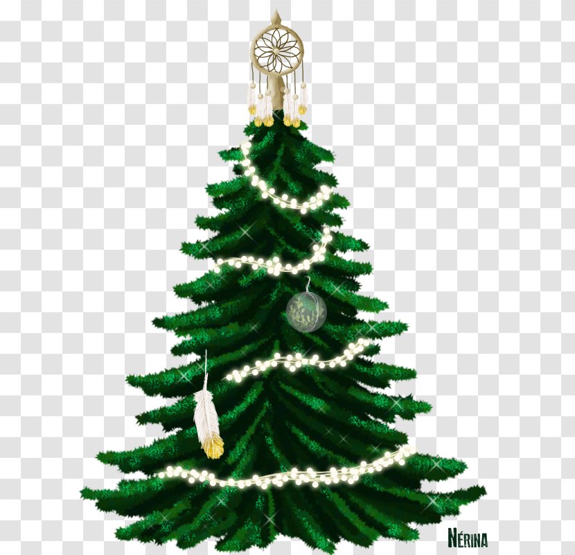 Christmas Tree Guirlande De Noël Fir - Evergreen - Gui Transparent PNG