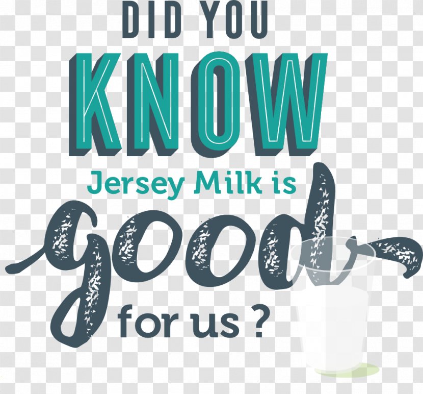 Jersey Cattle Logo Milk Brand - Text Transparent PNG