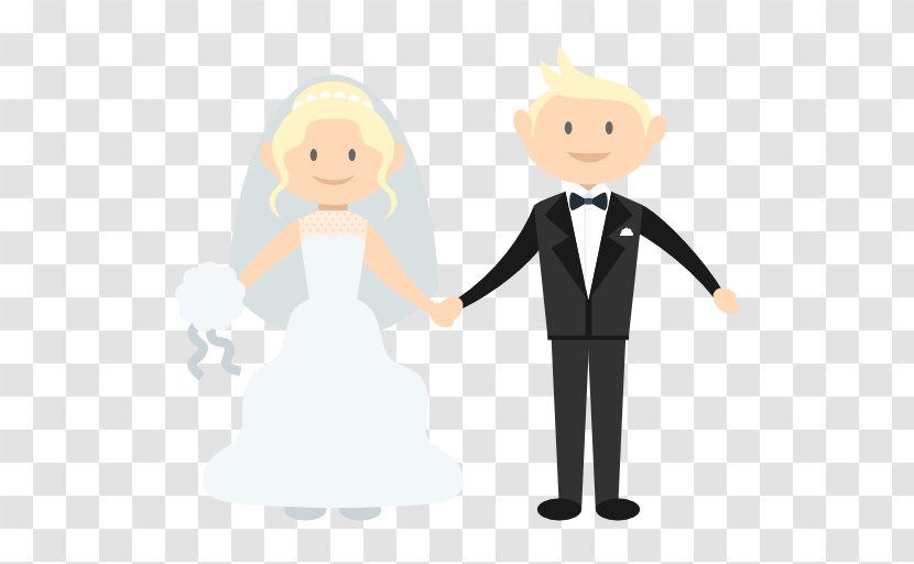Wedding Marriage Couple - Fictional Character - Bride Groom Transparent PNG