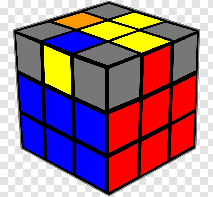 Rubik's Cube Pocket CFOP Method Speedcubing - Area Transparent PNG