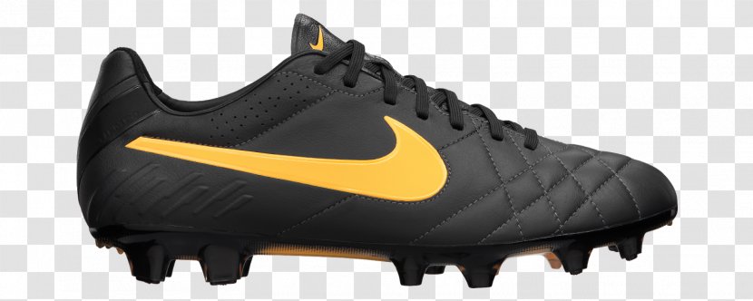 Nike Tiempo Air Max Football Boot Free - Black Transparent PNG