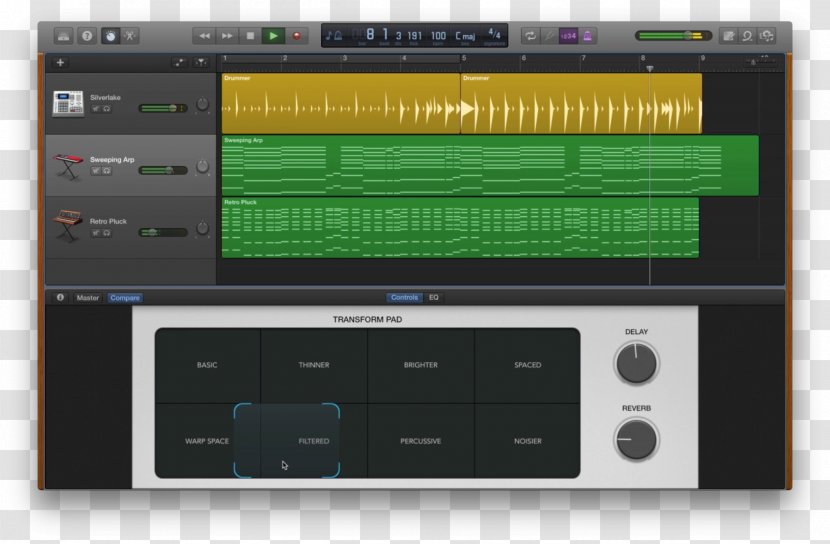GarageBand Apple Worldwide Developers Conference IOS 9 - Electronic Instrument Transparent PNG
