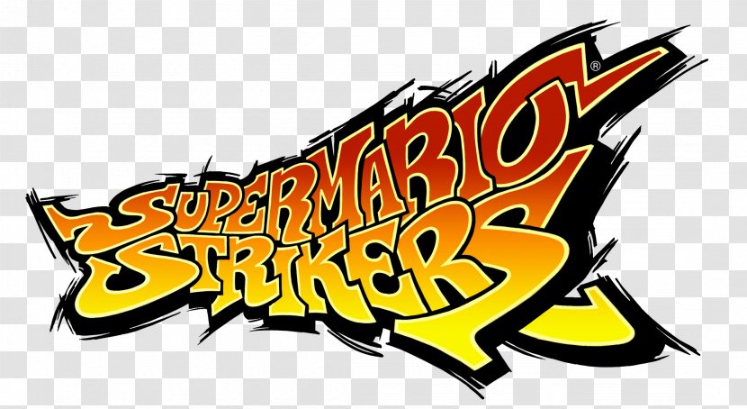 Super Mario Strikers Charged GameCube Paper - Logo Transparent PNG